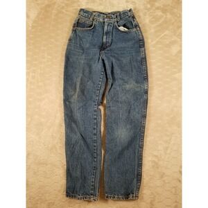 VTG Chic Blue Jeans Women's Medium Wash USA Made Jeans - Tag Sz 10 Fits 25x29